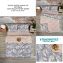 ETE HOMETEX ÇİFT KİŞİLİK LÜX WELSOFT YORGAN 195X215CM ARİNA BEJ 8696474231861